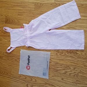 💰 ❄️5/$50❄️ Pink Plaid Overalls